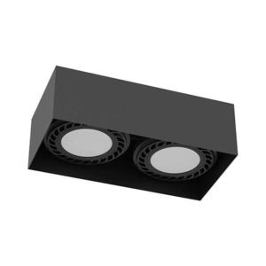 Brosline 1269 - Spot CAGE 2x GU10, 18W, 230V, negru imagine