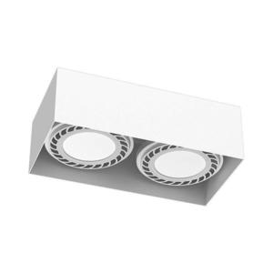 Brosline 1270 - Spot aplicat CAGE 2x GU10/18W/230V, alb imagine