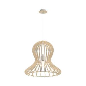 5017 - Lustră suspendată cu cablu OCTO, 1xE27/20W/230V, bej imagine