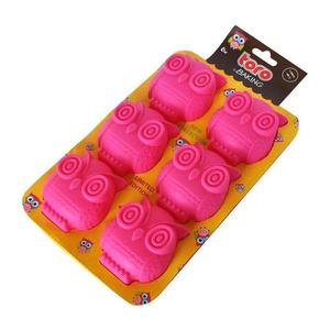 Formă din silicon pentru brioșe TORO, roz imagine