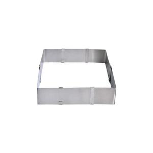 Formă reglabilă pentru tort TORO, 16-28 cm, din oțel inoxidabil imagine