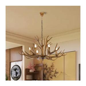 Brilagi - Candelabru cu lanț DEER 6xE14/10W/230V Ø 102 cm imagine