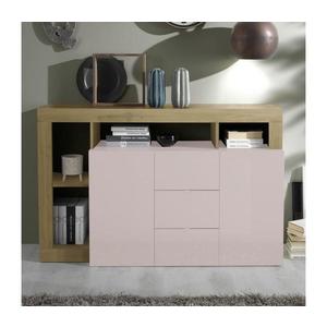 Comodă LENOR, cașmir/maro imagine