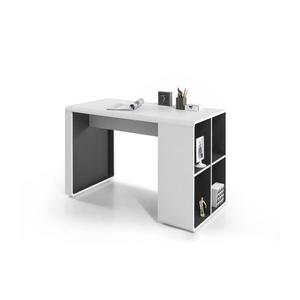 Birou TEO alb/antracit imagine