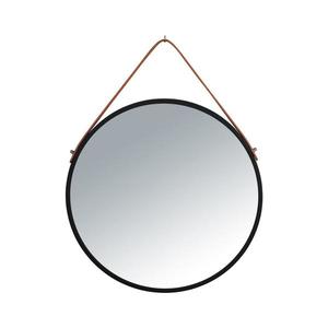 WENKO 24424100 - Oglindă BORRONE 40 x 40 cm, negru/argintiu imagine