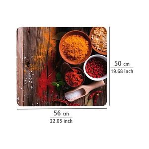 WENKO 53870100 - Placă multicoloră 56 x 50 cm imagine