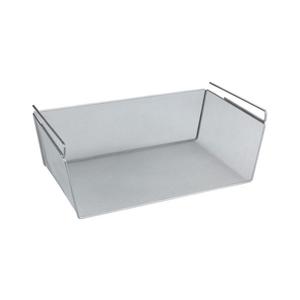 WENKO 53143100 - Coș 49 x 28 cm, argintiu imagine