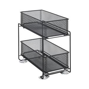 WENKO 69768800 - Suport pentru priză GIOMA 35 x 33, 5 cm, negru imagine