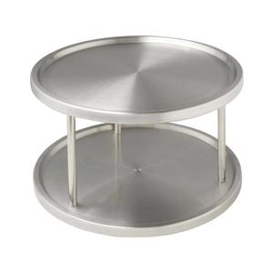 WENKO 2335100 - Carusel pentru dulap 26, 5 x 15, 5 cm, inox/argintiu imagine