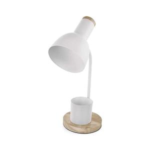 Lampă de masă POPPY 1xE27/25W/230V albă imagine