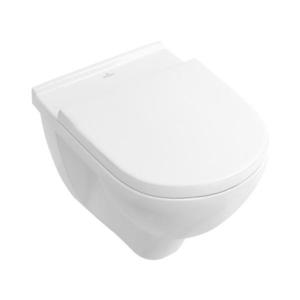 Villeroy & Boch O.NOVO 5660HR01 - Vas WC suspendat cu capac SoftClose, ceramică/albă imagine