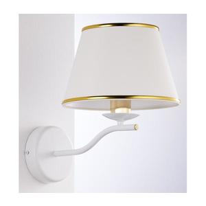 Jupiter 2086 - Aplica de perete SAMBA 1xE27/15W/230V alb/auriu imagine