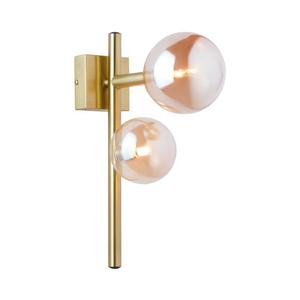 Jupiter 1900 - Aplică de perete NEPTUN, 2xG9/14W/230V, auriu/bej fumuriu imagine