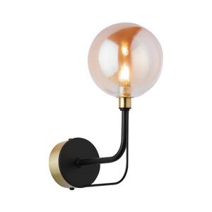 Jupiter 1887 - Aplica de perete ERIS, 1xG9/14W/230V, auriu/negru/bej fumuriu imagine