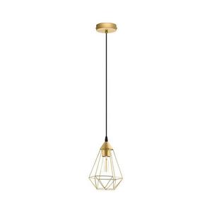 Eglo 79259 - Pendul BYRON pe cablu 1xE27/60W/230V, alamă imagine