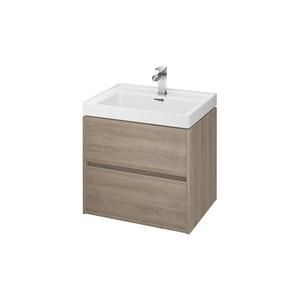 Cersanit S924-008 - Dulap pentru lavoar CREA 59, 4x44, 7 cm stejar imagine