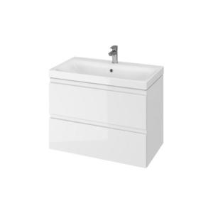 Cersanit S801-221-DSM - Dulap suspendat de baie cu lavoar MODUO 80 cm, alb imagine