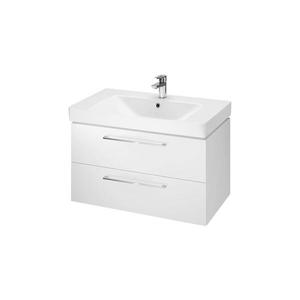 Cersanit S801-338-DSM - Dulap de baie suspendat LARA cu lavoar, 80 cm, alb imagine