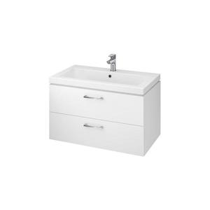 Cersanit S801-149-DSM - Dulap suspendat de baie cu lavoar LARA, 80 cm, alb imagine