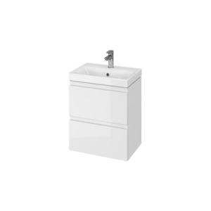 Cersanit S801-229-DSM - Dulap suspendat pentru baie cu lavoar MODUO SLIM, alb imagine