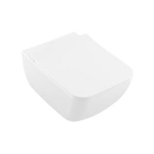 Villeroy & Boch 4611RL01 - Vas WC suspendat CELLO cu capac SoftClose, ceramică, alb imagine