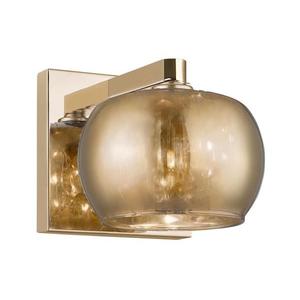 Aplică Zuma Line W0076-01A-F7HF CRYSTAL 1xG9/42W/230V auriu imagine