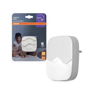 Osram - Lumină de veghe pentru priză cu senzor de amurg LUNETTA LED/0, 5W/230V imagine