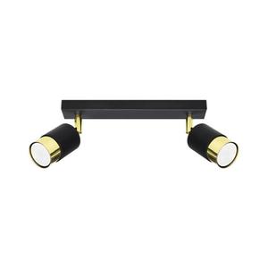 Spot NERO 2xGU10/40W/230V negru/auriu SL.1070 imagine