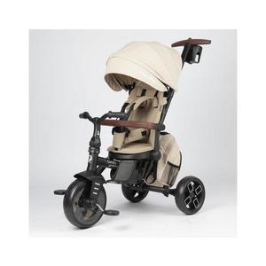 QPlay - Tricicletă 7în1 COMFO MAX pentru copii, bej imagine