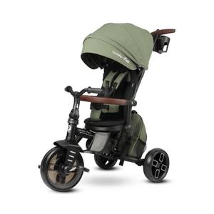 QPlay - Tricicletă pentru copii 7în1 COMFO MAX, verde imagine