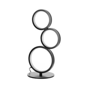 Lampă de birou LED RINGS ONLI, 17W, 230V, 4000K, 37 cm, neagră imagine