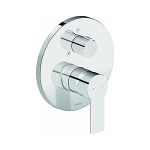 Duravit D-CODE DC5210012010 — baterie de cadă pentru montaj încastrat, crom lucios imagine