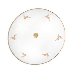 Kolarz 731.U13.4.150 - Aplică de perete NONNA, 3xE27/60W/230V, Ø 42 cm, jel. aur roz imagine