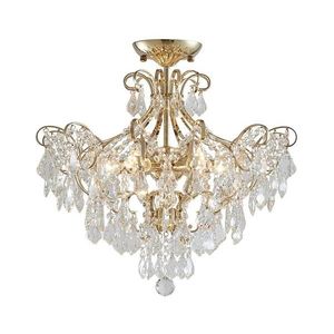 Lustră de cristal aplicată LUXERA 62439 GRANADA 6xE14/40W/230V imagine