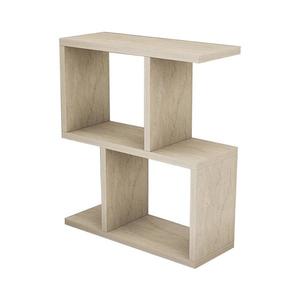 Masă laterală CROS, decor marmură, bej imagine