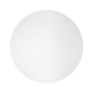 Abajur universal de rezervă din sticlă MOON E27 d. 16 cm alb imagine