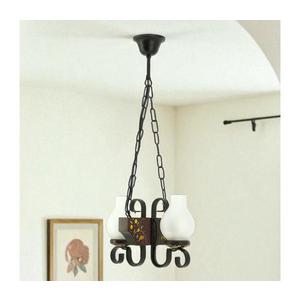 Brilagi - Lustru suspendat pe lanț QUEEN 2xE14/40W/230V fag/wenge imagine