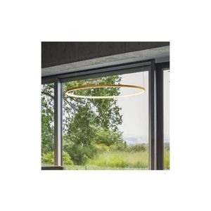 Ideal Lux - Lustră suspendată pe cablu ORACLE SLIM LED/37W/230V 3000K diam. 70 cm auriu imagine