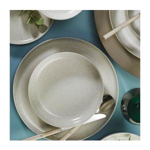 Set de veselă din porțelan, 16 piese, bej imagine