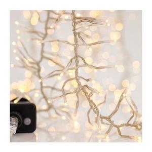 Ghirlandă luminoasă LED de exterior CLUSTER, 768 LED / 8 funcții, 10 m, IP44, alb cald imagine