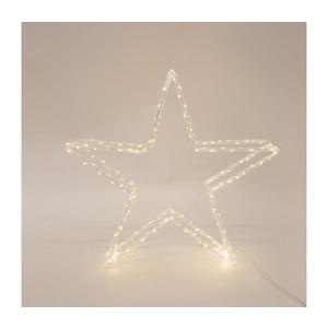 Decorațiune LED de Crăciun pentru exterior, stea, 140xLED/2, 1W/230V, IP44, alb cald imagine