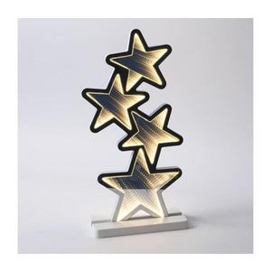 Decorațiune de Crăciun LED pentru exterior LED/3, 6W/230V IP44 lumină albă caldă stele imagine