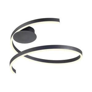 Redo 01-4012 - Plafonieră LED dimabilă SCROLL LED/38W/230V negru imagine