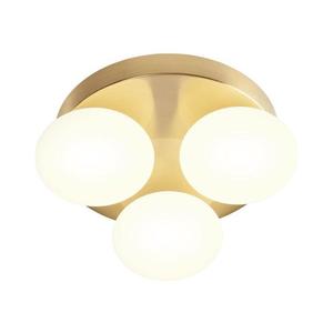 Redo 01-4307 - Plafonieră LED pentru baie OVUM 3xLED/5W/230V IP44 alamă imagine