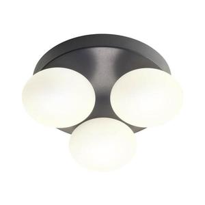 Redo 01-4308 - Plafonieră LED pentru baie OVUM 3xLED/5W/230V IP44 neagră imagine