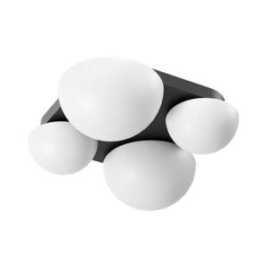 Redo 01-4333 - Plafonieră LED LUMIEN 4xLED/26W/230V 2700/3000K CRI90 neagră imagine