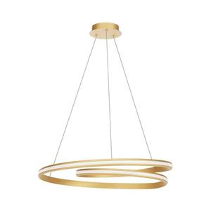 Redo 01-4364 - Lustră LED dimabilă TORSION pe cablu, 60W/230V, auriu imagine