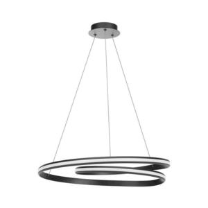 Redo 01-4365 - Lustră LED dimabilă TORSION, suspendată pe cablu, LED/60W/230V, negru imagine