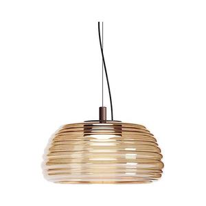 Redo 01-4542 - Lustră LED dimerizabilă pe cablu ONDULA, 16W/230V, bej/fumuriu imagine