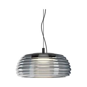 Redo 01-4543 - Lustră LED dimmabilă suspendată pe cablu ONDULA LED/16W/230V negru/fumuriu imagine